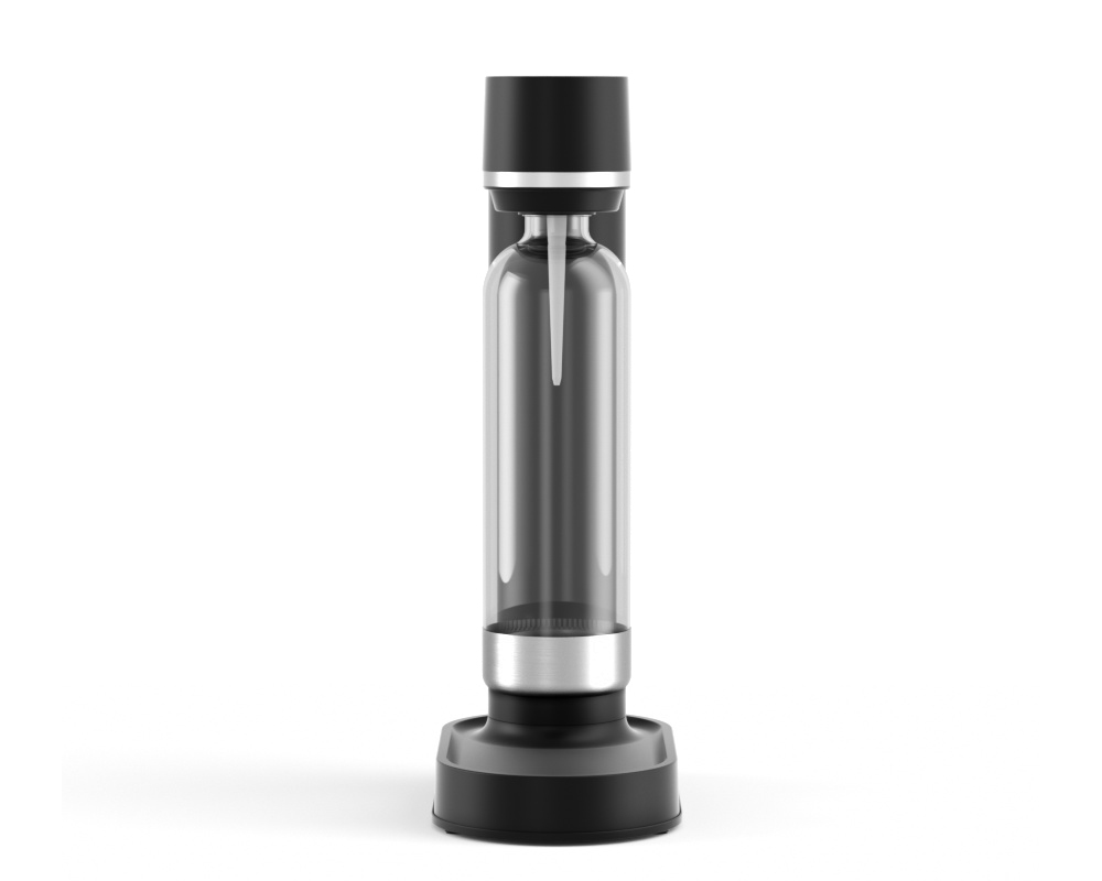 HF185 Home Soda Maker Classic Black Soda Stream Maker Home Eco-friendly Sparkling Water Maker