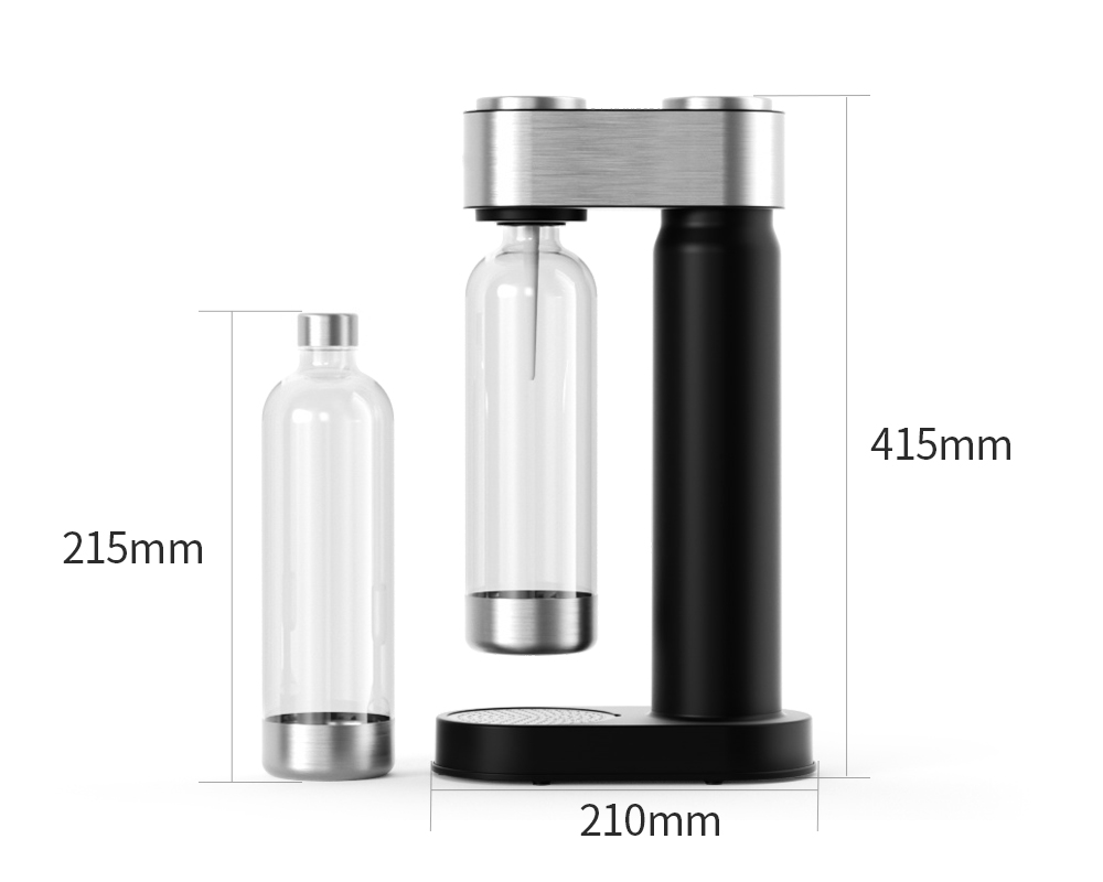 HF179 Soda Maker(SS) kitchen carbonated soda maker stainless steel soda machine for diy soda water