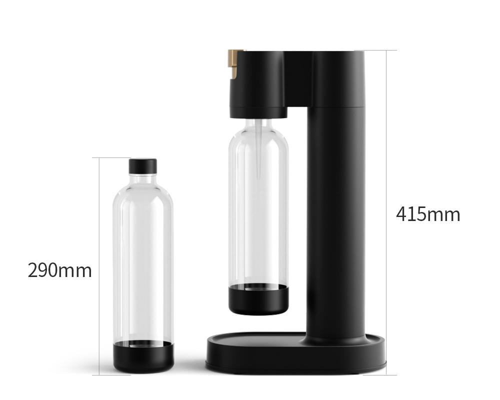 HF192 Soda Maker Stream Desktop Sodamaker Refill Soft Drink Co2 Soda Maker Portable Sparkling Water Maker