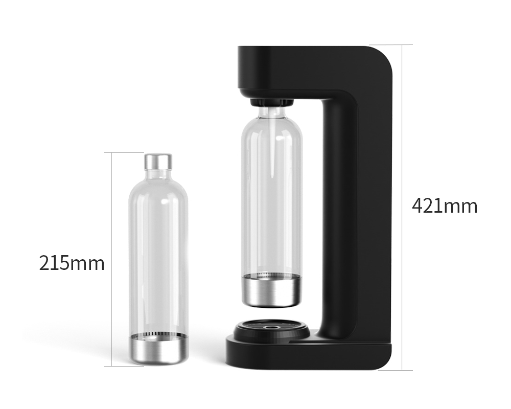 HF193 Soda Water Maker Sparkling Water Machine Eco-friendly Soda Maker Home Desktop DIY Carbonated Beverage Maker For Making Soda