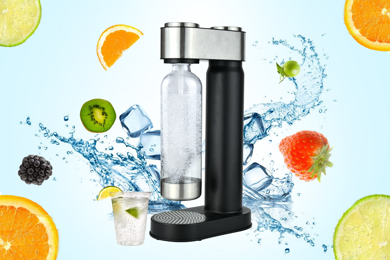 stainless steel soda maker