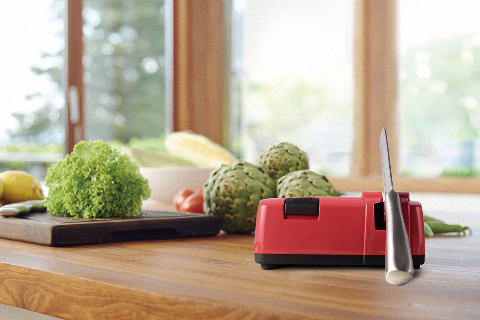 stainless steel knife sharpener