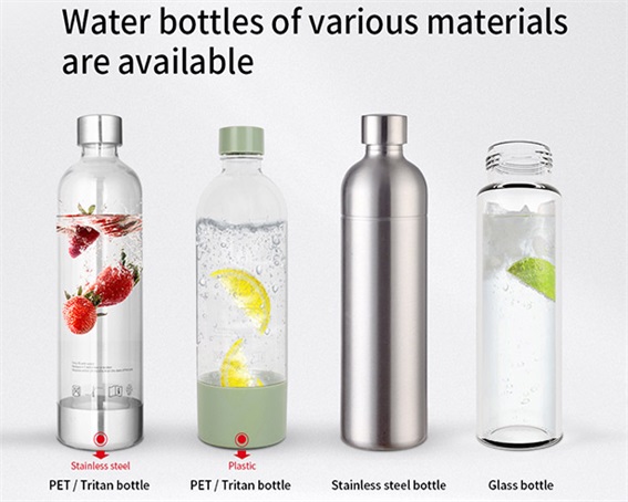 Sparkling Water Maker Eco-friendly Soda Maker Sustainable Portable Sparkling Water Maker For Outdoor