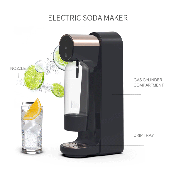 New Design Electric Soda Maker Home Touch Screen Control Sparkling Water Maker
