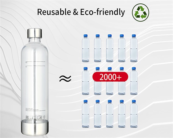 Eco-friendly Soda Maker Home Desktop DIY Carbonated Beverage Maker For Making Soda