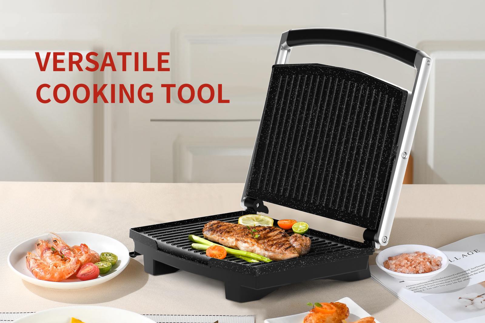 CONTACT GRILL: A VERSATILE COOKING TOOL